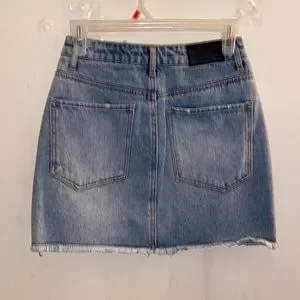 Kittenish Skirts Kittenish Denim Mini Skirt Poshmark
